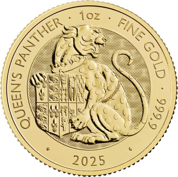 1 Unze Gold Tudor Beasts Queen`s Panther 2025