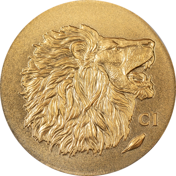 0.5 Gramm Goldmünze Löwe 2025