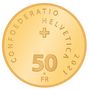 50 Fr. Goldmünze Frauenstimmrecht 2021 PP