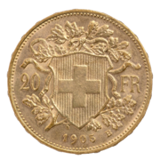 Goldvreneli 20 FR. 1905