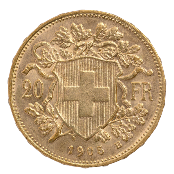 Goldvreneli 20 FR. 1905