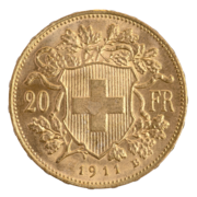 Goldvreneli 20 FR. 1911