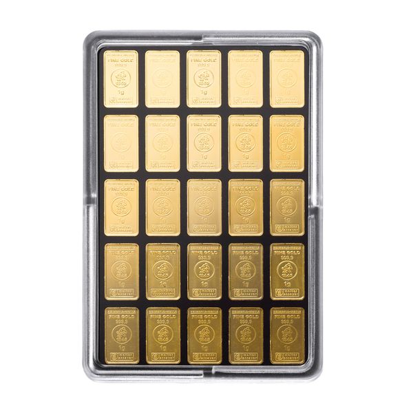 25 Gramm Gold UnityBar (25 x 1 Gramm)