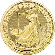 1 Unze Gold Britannia - diverse Jahrgänge