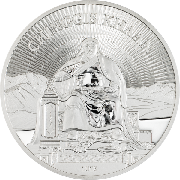 1 Unze Silbermünze Chinggis Khaan