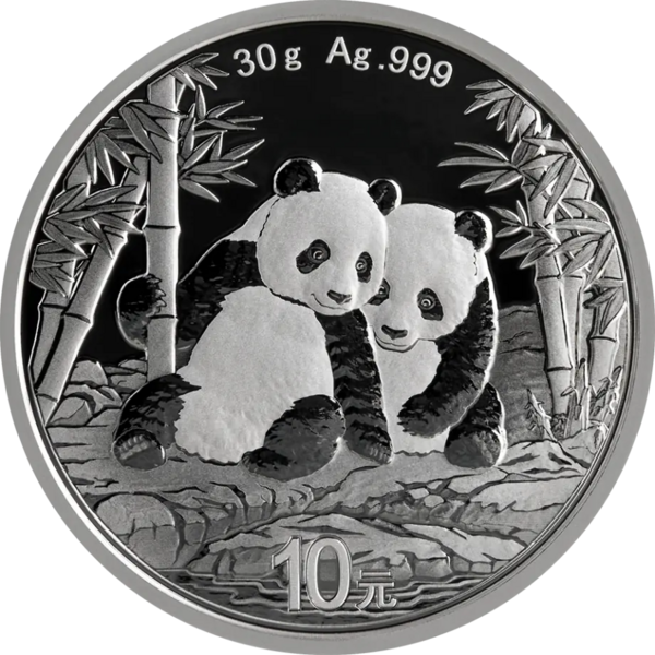 30 Gramm Silber China Panda 2026 30 Gramm Silber China Panda 2026