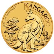 1 Unze Gold Känguru - diverse Jahrgänge