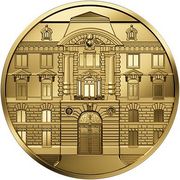 50 Fr.- Goldmünze 120 Jahre Gebäude Swissmint PP
