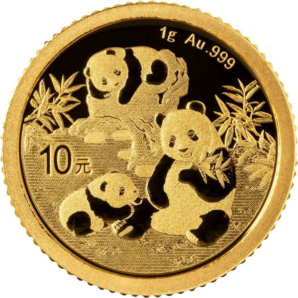 1 Gramm Gold China Panda 2025