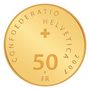 50 Fr.- Goldmünze «100 Jahre Schweizerische Nationalbank» 2007 PP