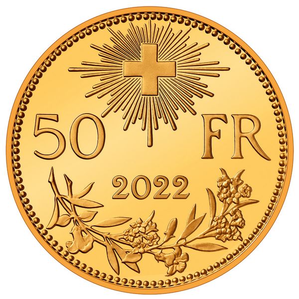 Goldvreneli 50 Fr.