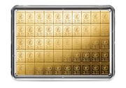 50 Gramm Gold Tafelbarren 50 x 1 g