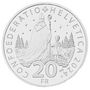 20 Fr. Silbermünze "Sankt Nikolaus" 2024, Normalprägung