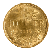 Goldvreneli 10 FR. 1915 Goldvreneli 10 FR. 1915