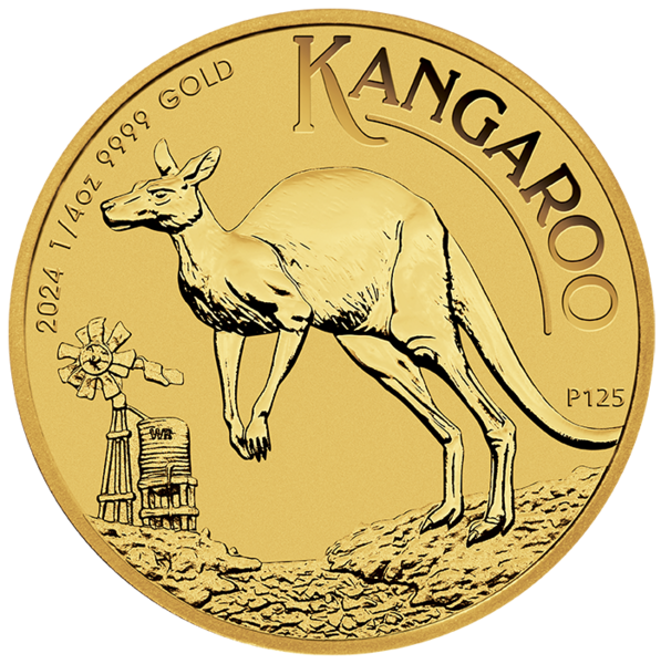 1/4 Unze Gold Känguru 2024