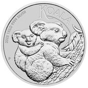 1 Kilogramm Silber Koala 2023