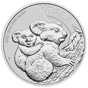1 Kilogramm Silber Koala - diverse Jahrgänge
