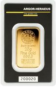 20 Gramm Goldbarren - Argor Heraeus