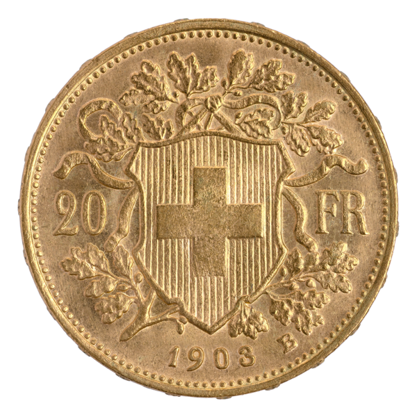 Goldvreneli 20 FR. 1903