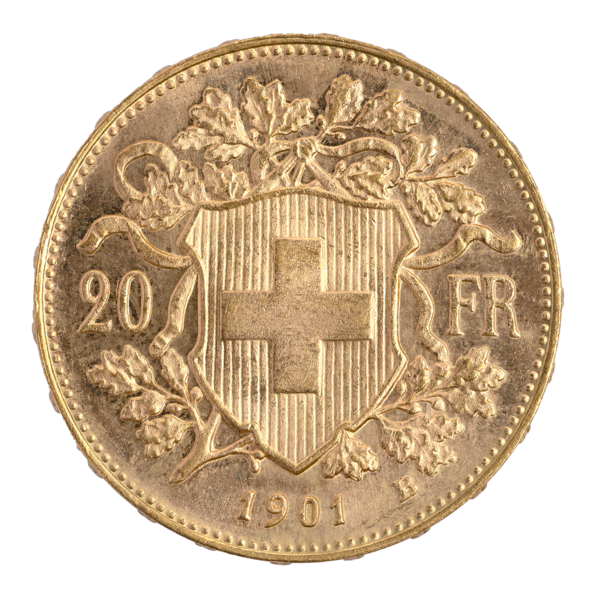 Goldvreneli 20 FR. 1901