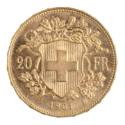 Goldvreneli 20 FR. 1901