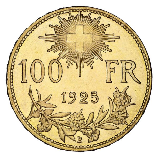 Goldvreneli 100 FR. 1925