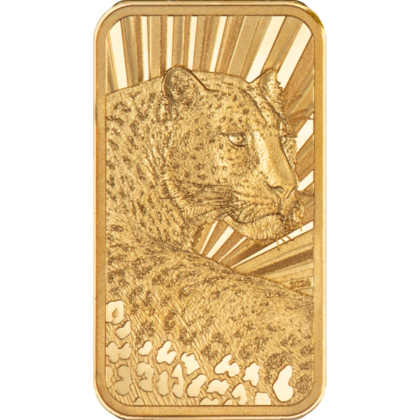 0.5 Gramm Goldmünze Barre de Luxe - Leopard 0.5 Gramm Goldmünze Barre de Luxe - Leopard