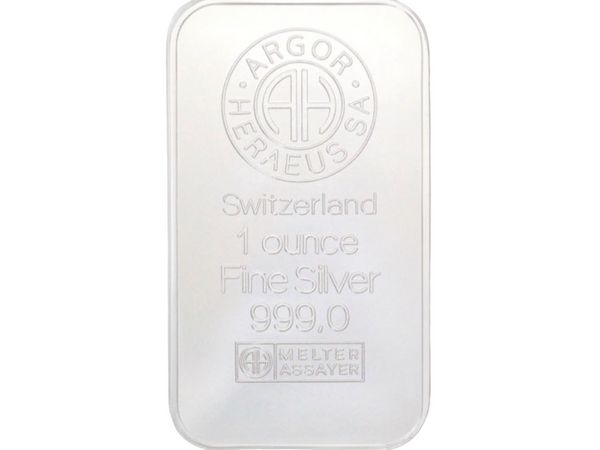 1 Unze Silberbarren - diverse Hersteller