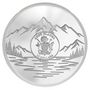2 Unzen Silbermünze Alpine Geographic - Switzerland 2 Unzen Silbermünze Alpine Geographic - Switzerland