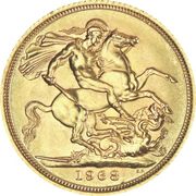 Goldmünze Sovereign 1 Pound