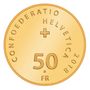 50 FR. Goldmünze Wilhelm Tell 2018 PP