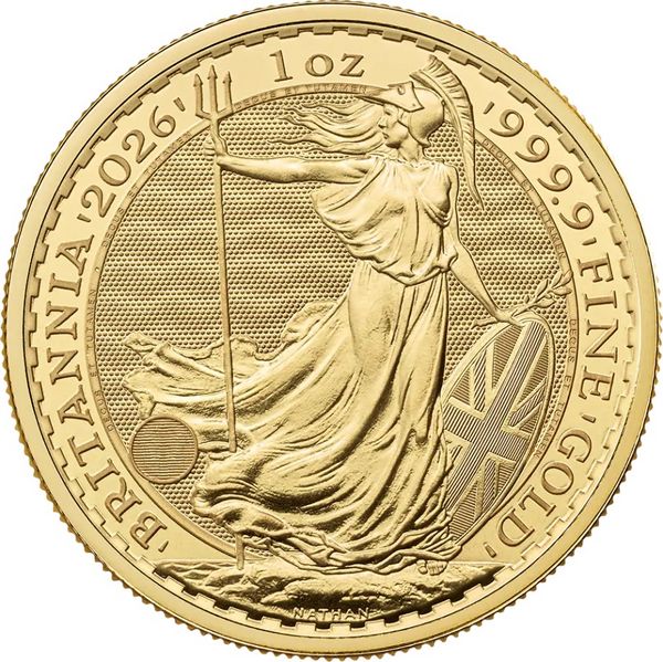1 Unze Gold Britannia 2026 1 Unze Gold Britannia 2026