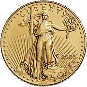 1 Unze Gold American Eagle - diverse Jahrgänge