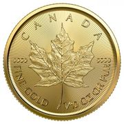 1/10 Unze Gold Maple Leaf - diverse Jahrgänge