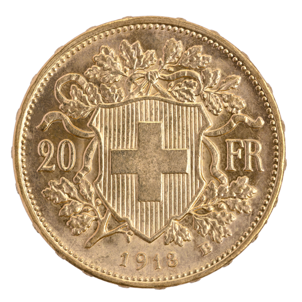 Goldvreneli 20 FR. 1913