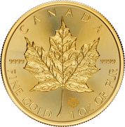 Goldmünze Maple Leaf 1 Unze 2024