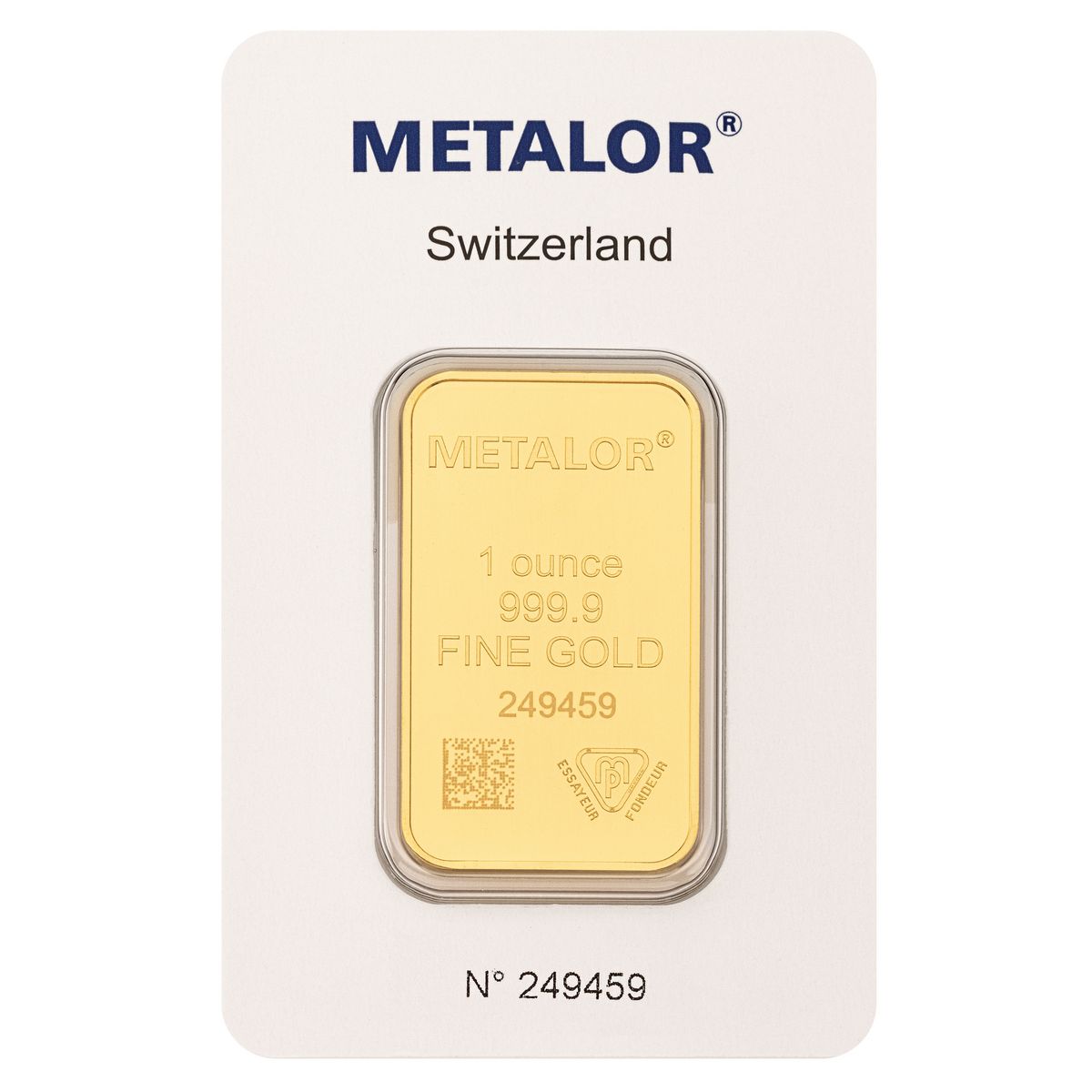 Unze Goldbarren SwissGoldShop