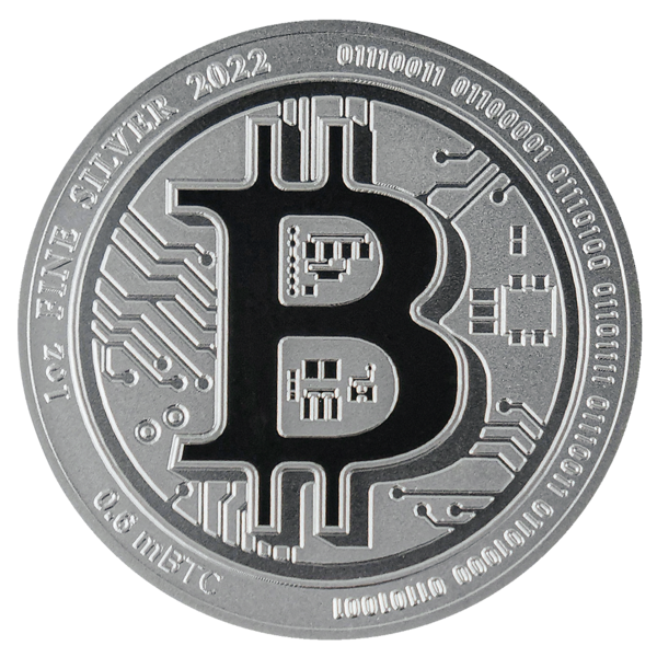 1 Unze Silber Bitcoin