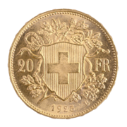 Goldvreneli 20 FR. 1925