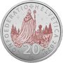 20 Fr. Silbermünze "Sankt Nikolaus" 2024, PP im Etui