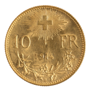 Goldvreneli 10 FR. 1914 Goldvreneli 10 FR. 1914