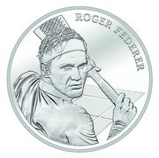 20 CHF Silber Roger Federer 2020