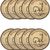 1 Unze Gold Krügerrand - diverse Jahrgänge (10 Stück)