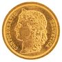 Gold Helvetia 20 FR.