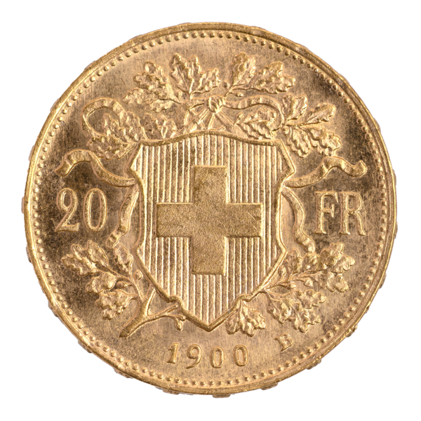 Goldvreneli 20 FR. 1900