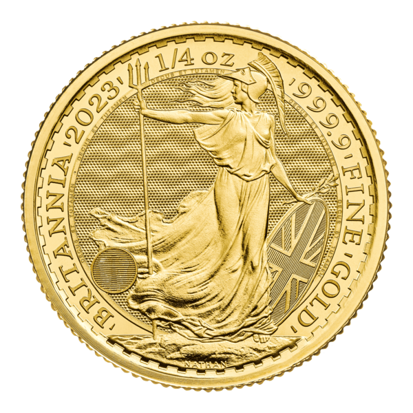 1/4 Unze Gold Britannia 2023 - King Charles