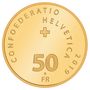 50 Fr. Goldmünze Lokomotive-Krokodil 2019 PP
