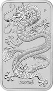 1 Unze Silber Rectangular Dragon 2026 1 Unze Silber Rectangular Dragon 2026
