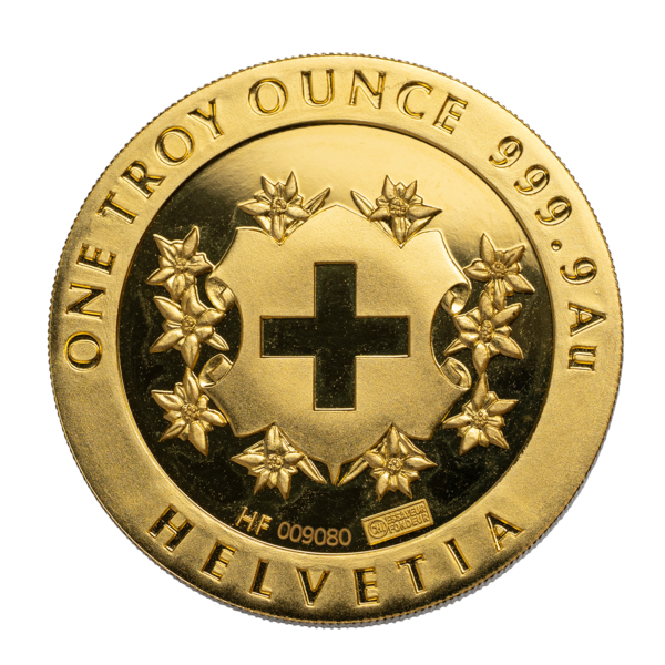 1 Unze Gold - Schweizer Motiv