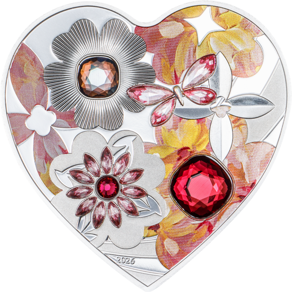 20g Silber Brilliant Love Blossom 20g Silber Brilliant Love Blossom